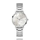 Relógio Guess Feminino Prata Sparkling Rose - W0242L1