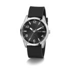 Relógio Guess Masculino Original Black Silver Gw0805g1 Preto Relógio Guess Masculino Original Black Silver Gw0805g1 Preto