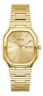 Relógio Guess Oliver Gold Dourado Vintage Retangular Gw0978g