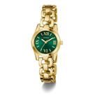Relógio Guess Veda Gw0927l2 Dourado Verde Sofisticado Pequen Verde Dourado Dourado