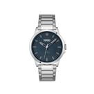 Relógio HUGO First Masculino de Quartzo em Aço Inoxidável Prateado 1530186