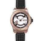 Relógio HYDROGEN Otto Branco Rose Gold 40 mm com Pulseira de Silicone