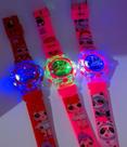 Relógio Infantil Digital para Crianças Toca Musica Pisca Luz Led Personagens Super Heróis Disney Meninos/Meninas