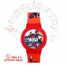 Relógio Infantil Marvel vermelho Confortável - Tudo em Caixa Relógio Infantil Marvel vermelho Confortável - Tudo em Caixa
