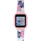 Relógio Infantil Menina Condor Disney Stitch e Angel Original CODISNEYAI/9T Pulseira Silicone Azul