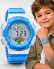 Relogio Infantil Menino Azul Isaclock Original Resistente Iam001 Criança Menino Relogio Infantil Menino Azul Isaclock Original Resistente Iam001 Criança Menino