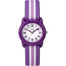 Relógio Infantil Timex Time Machines - Pulseira Roxa em Tecido Elástico - 29mm
