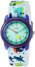 Relógio Infantil Timex Time Machines TW7C77300 - Branco/Dinossauros