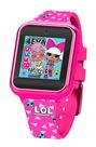 Relógio inteligente Accutime Kids LOL Surprise Pink para meninas e meninos