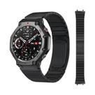Relógio Inteligente Amazfit T-Rex 3 Com Pulseira De Aço Inoxidável Luxuosa, Bracelete Metálico Huami