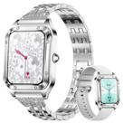 Relógio inteligente feminino , chamada bluetooth l, pulseira esportiva - Cinza Relógio inteligente feminino , chamada bluetooth l, pulseira esportiva - Cinza