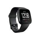 Relógio inteligente Fitbit Versa preto/preto em alumínio