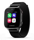 Relógio inteligente JRTrack 3 para crianças da Cosmo com rastreador GPS preto