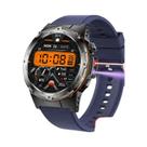 Relógio Inteligente Masculino De Grau Militar Com GPS, À Prova d'Água 3ATM, Lâmpada UV