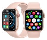Relógio Inteligente Novo Smartwatch Feminino Rosa c/ NF Envio Já