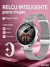 Relógio inteligente para mulheres, smartwatch AMOLED de 1,28" compatível com iPhone/Samsung/Android (atender/fazer chamadas), monitor de fitness com mais de 100 modos esportivos com monitor de frequência cardíaca/sono/SpO2, à prova d'água IP68, com 2 pulseiras Relógio inteligente para mulheres, smartwatch AMOLED de 1,28" compatível com iPhone/Samsung/Android (atender/fazer chamadas), monitor de fitness com mais de 100 modos esportivos com monitor de frequência cardíaca/sono/SpO2, à prova d'água IP68, com 2 pulseiras