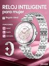 Relógio inteligente para mulheres, smartwatch AMOLED de 1,28" compatível com iPhone/Samsung/Android (atender/fazer chamadas), monitor de fitness com mais de 100 modos esportivos com monitor de frequência cardíaca/sono/SpO2, à prova d'água IP68, com 2 pulseiras Relógio inteligente para mulheres, smartwatch AMOLED de 1,28" compatível com iPhone/Samsung/Android (atender/fazer chamadas), monitor de fitness com mais de 100 modos esportivos com monitor de frequência cardíaca/sono/SpO2, à prova d'água IP68, com 2 pulseiras