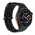 Relógio Inteligente Smartwatch Hw3 Preto Ultra Max Redondo Relogio Redondo Nfc Gps Lançamento