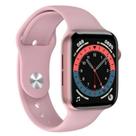 Relógio Inteligente SmartWatch Rosa Troca Pulseira Android iOS Multi-Funções