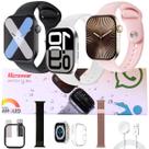Relogio Inteligente W11 Pro Chatgpt Responde Whatzz Monitor Esportivo Ilha Dinamica Kit Completo