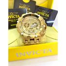 Relogio Invcta Hybrid Venom Original Banhado Ouro 18k Relogio Invcta Hybrid Venom Original Banhado Ouro 18k