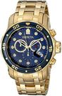 Relógio Invcta Pro Diver 0073 Dourado C/Azul