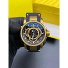 Relógio Invcta Rally S1 Dourado e Preto
