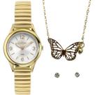 Relógio Kit Feminino Condor Original CO2035NNWK4K Pulseira Metal Dourado Relógio Kit Feminino Condor Original CO2035NNWK4K Pulseira Metal Dourado