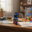 Relógio Led Digital Capitão América Prova D'água Vingadores