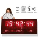 Relógio LED Digital Premium com Calendário Grande Prático