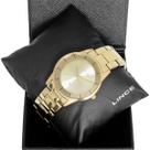 Relogio Lince Feminino Analogico Dourado com Cifras + NF Relogio Lince Feminino Analogico Dourado com Cifras + NF