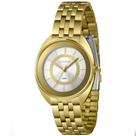 Relógio LINCE feminino analógico dourado LRGJ171L38 S1KX