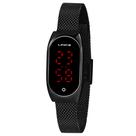 Relógio lince feminino digital ldn4641l-pxpx led preto Relógio lince feminino digital ldn4641l-pxpx led preto