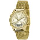 Relogio Lince feminino dourado anadigi analogico e digital 2 em 1 LAG4714L C2KX