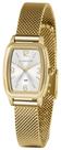 Relógio LINCE feminino dourado retangular LQG4675L S2KX