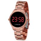Relógio lince feminino led digital rose mdr4618lvxrx