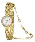 Relogio lince feminino mini analógico lrgh293l23-b1kx dourado
