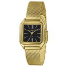 Relógio Lince Feminino Ref: Lqgm057l30 P3kx Retangular Mesh Dourado Relógio Lince Feminino Ref: Lqgm057l30 P3kx Retangular Mesh Dourado