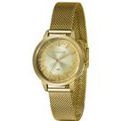 Relógio Lince Feminino Ref: Lrg4678l C1kx Glitter Dourado