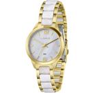 Relógio Lince Feminino Ref: Lrt4801l36 B2kb Fashion Bicolor