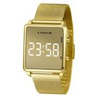 Relógio Lince Feminino Ref: Mdg4619l Bxkx Digital LED Dourado