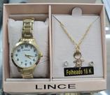 Relógio Lince LRG4862L30 c/ ( Conjunto )