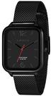 Relogio Lince Masculino quadrado preto minimalista moderno classico social sofisticado pulseira esteira MQNA213L34 PGPX Relogio Lince Masculino quadrado preto minimalista moderno classico social sofisticado pulseira esteira MQNA213L34 PGPX
