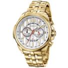 Relógio Magnum Masculino Ma32229h Cronógrafo Analógico Dourado