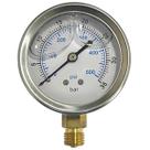 Relógio Manômetro de Pressão até 500psi / 35bar
