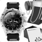 Relogio Masculino Aço Inox + Pulseira inoxidavel presente qualidade premium casual social original ajustavel