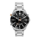 Relógio Masculino Anadigi Aço Prata Seculus 77218G0SVNA1 Relógio Masculino Anadigi Aço Prata Seculus 77218G0SVNA1