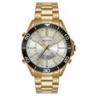 Relógio Masculino Anadigi Dourado Catraca Giratória - Seculus Relógio Masculino Anadigi Dourado Catraca Giratória - Seculus