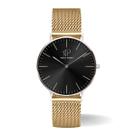 Relógio Masculino Analógico Casual Elegante Dourado New Port 40mm