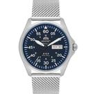 Relógio Masculino Automático Air Flieger Orient Prata YN6SS009 D2SX Relógio Masculino Automático Air Flieger Orient Prata YN6SS009 D2SX